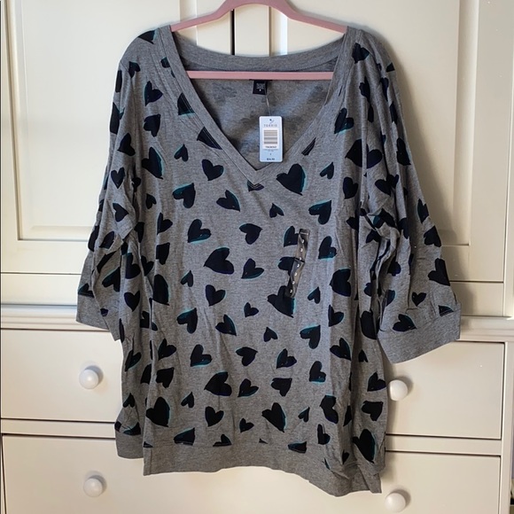 torrid Tops - Torrid Heart Top
